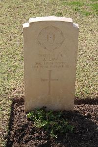 Ismailia War Memorial Cemetery - Law, Alexander